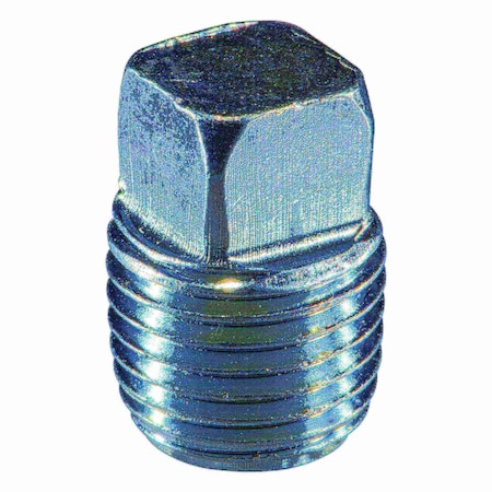 Midwest Fastener 1/4MIP Steel Square Pipe Plugs 4PK 930642